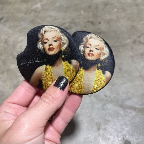 Marilyn Monroe Car Coaster Set | Marilyn Monroe Coaster - Picture 2 of 10
